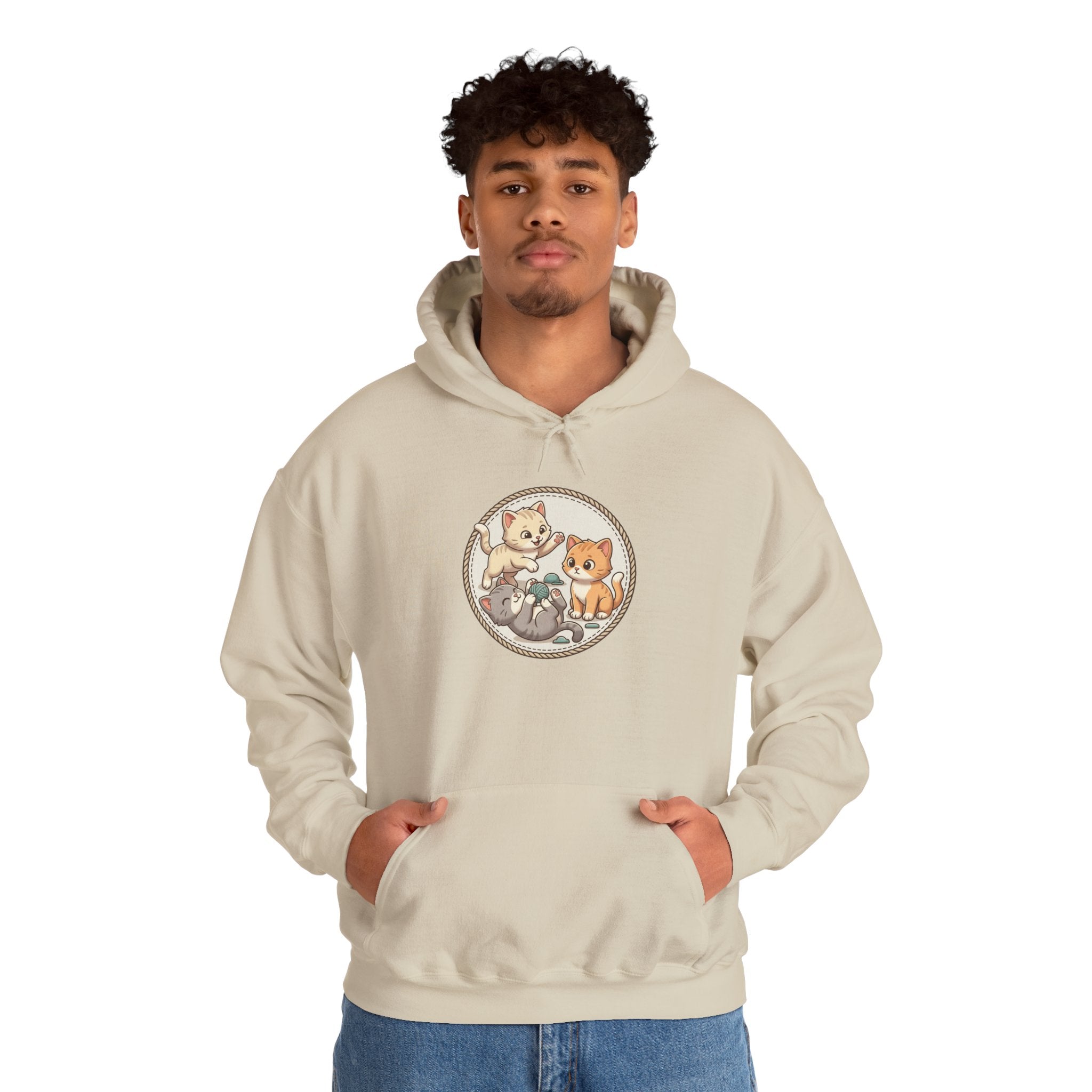 Cute Kittens Hoodie — Adorable Cat Trio