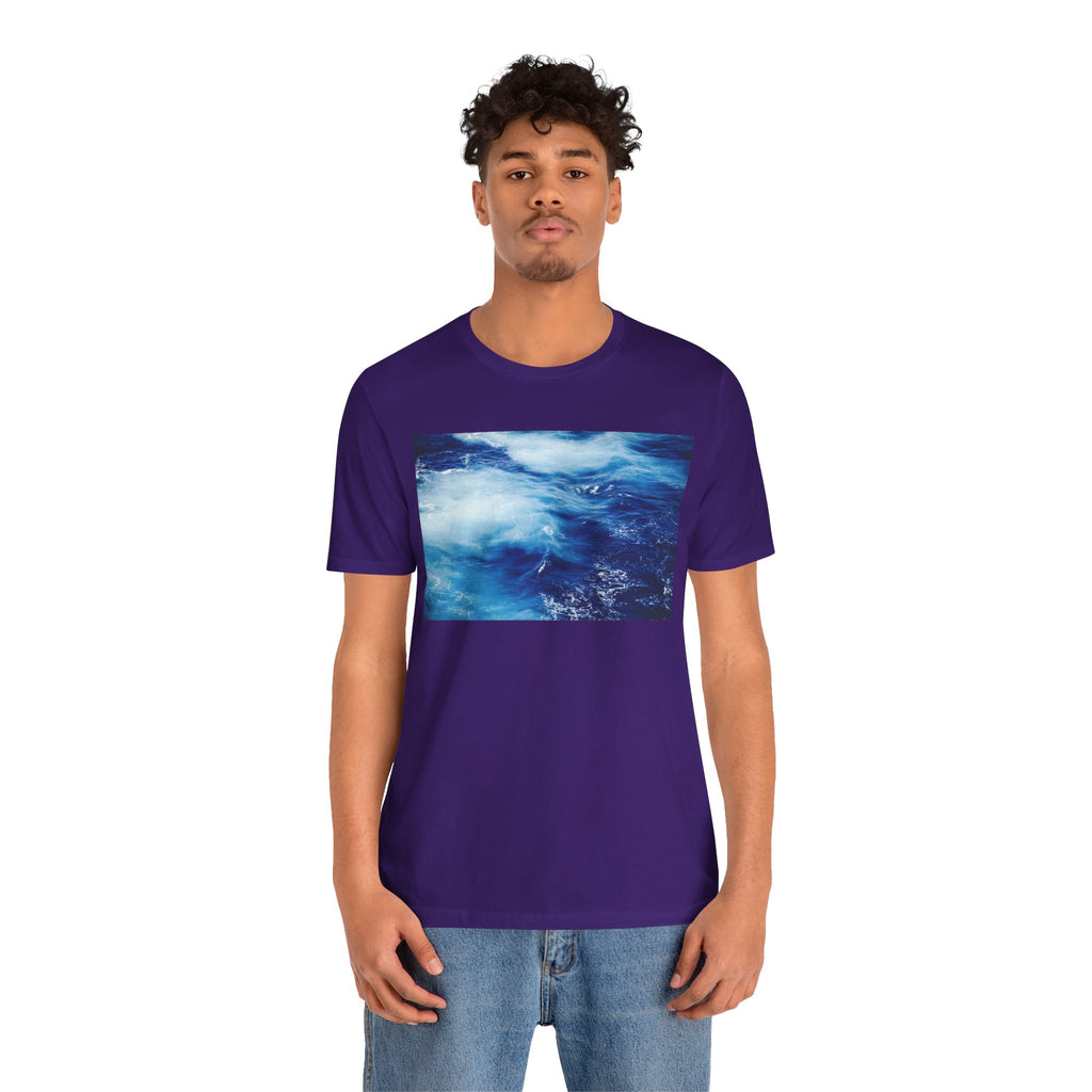 Ocean Waves  Tee — Blue Water Photography T-Shirt