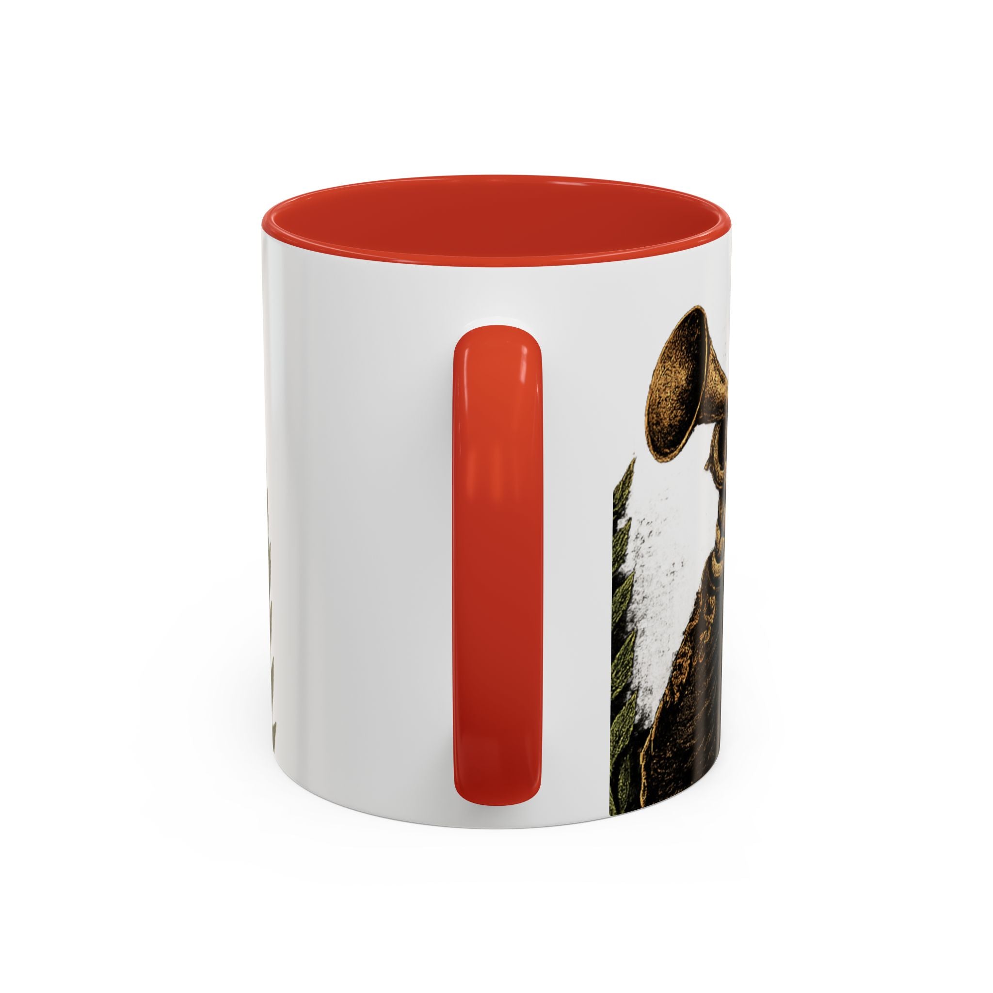 Day of the Dead Soccer Skull Accent Mug — 11/15oz