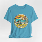 Amalfi Coast Vintage Travel Tee — Scenic Lemon & Vespa Graphic