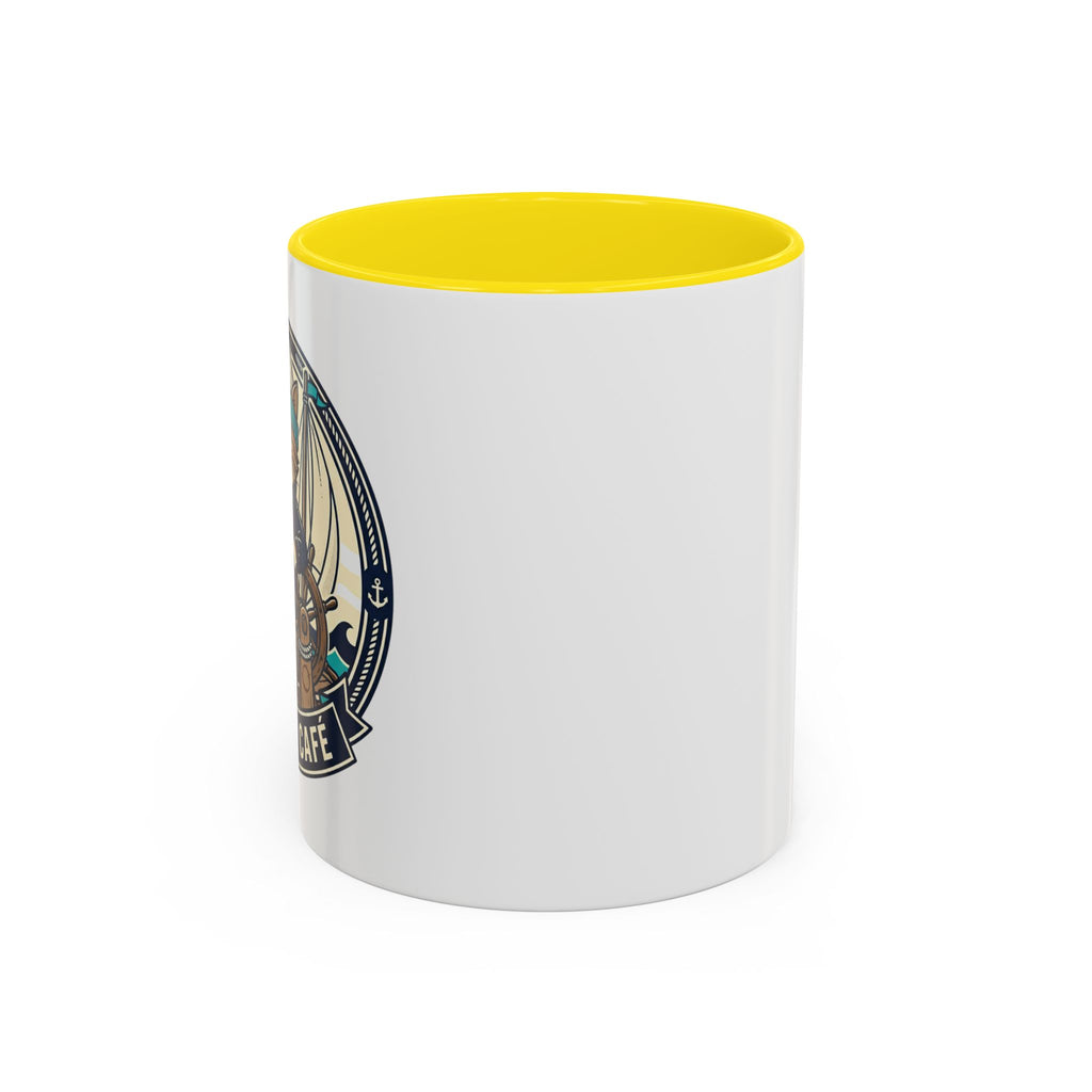 Nautical Sailboat Coffee Mug – Vintage Ocean Adventure Accent Mug
