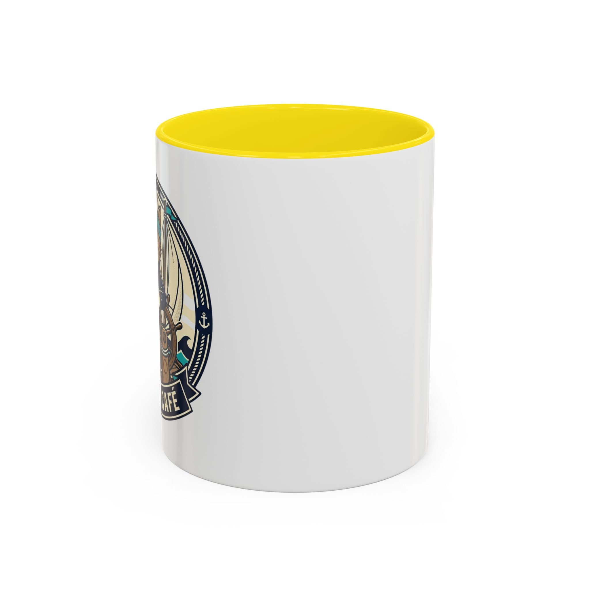 Nautical Sailboat Coffee Mug – Vintage Ocean Adventure Accent Mug