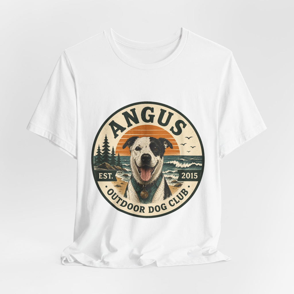 Angus Dog Photo Collage T-Shirt