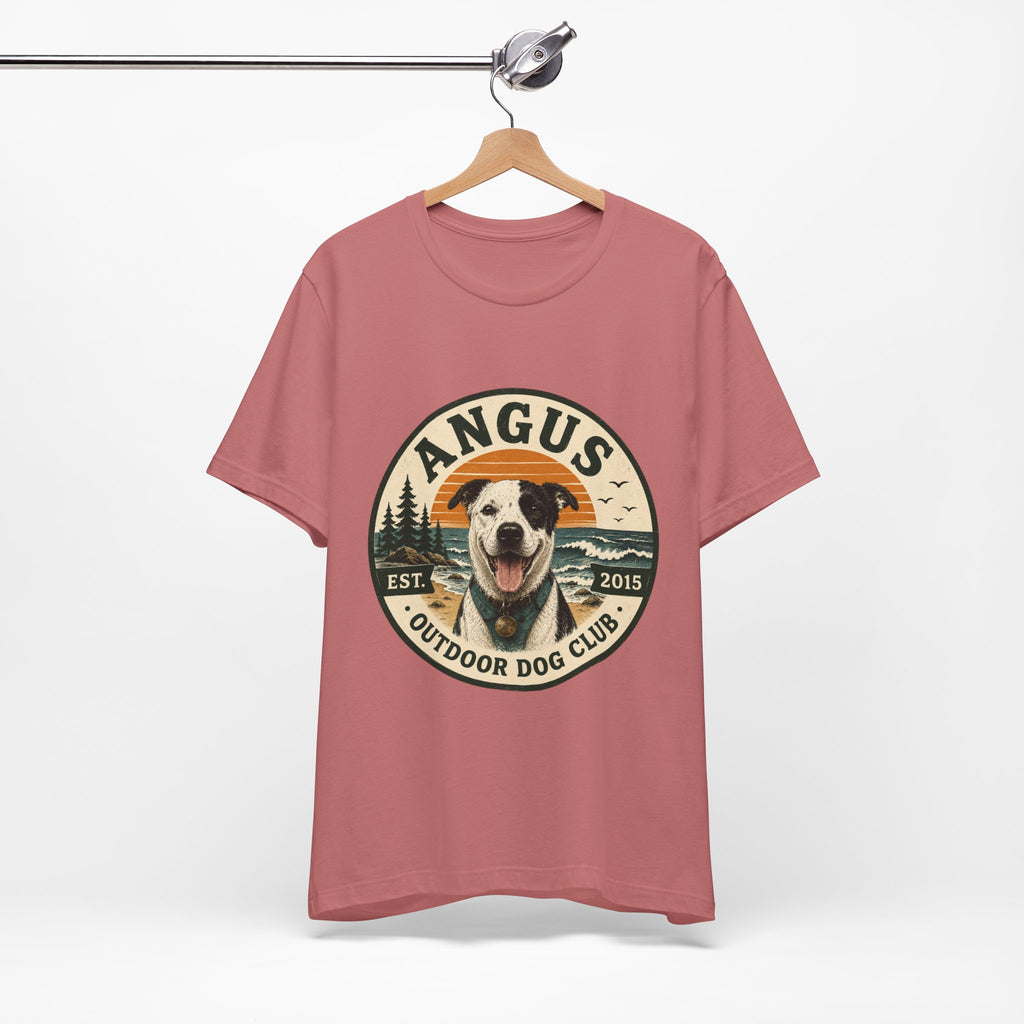 Angus Dog Photo Collage T-Shirt