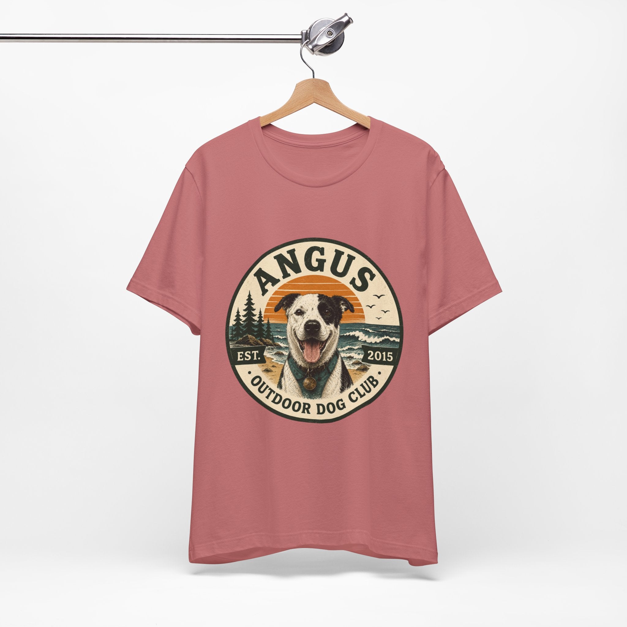 Angus Dog Photo Collage T-Shirt