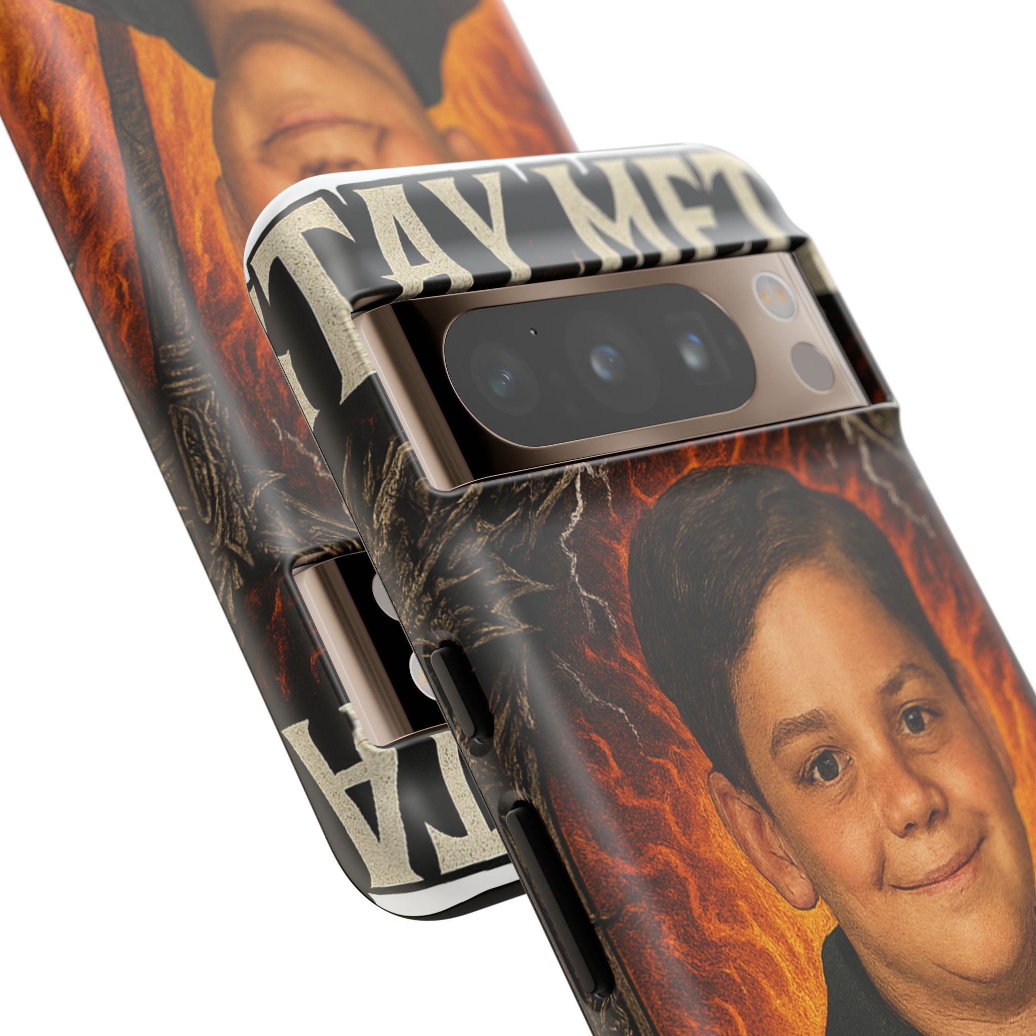 Metalhead Phone Case, Tough Cases for Music Lovers, Personalize with Unique Art, Gift for Metal Fans, Rock Lover's Accessory