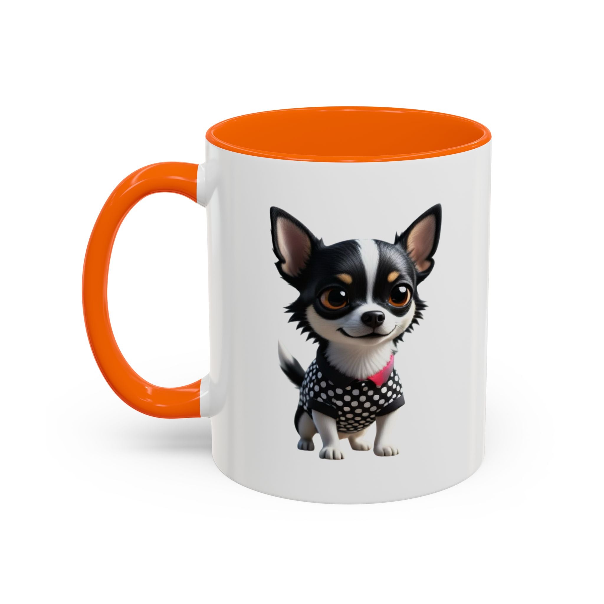 Chihuahua Dog Accent Coffee Mug – Cute Tiny Pup 11/15oz