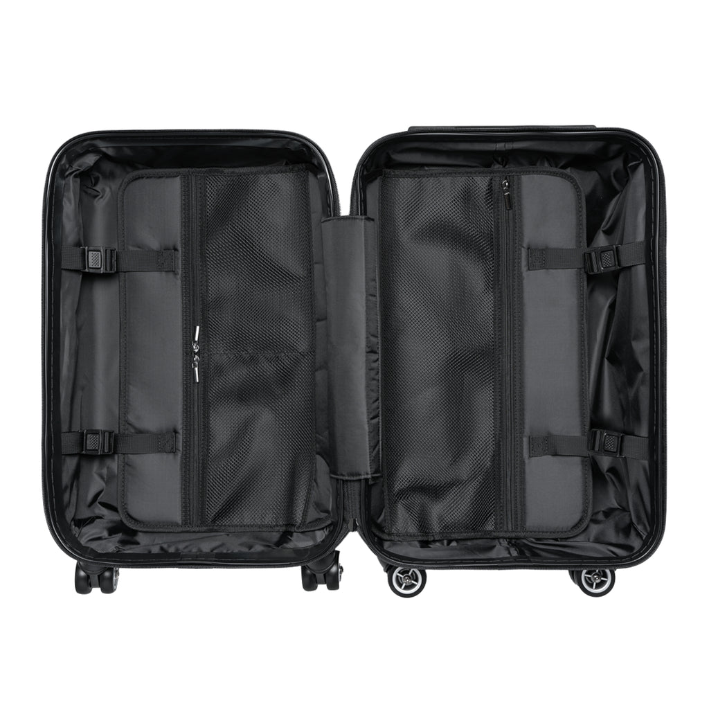Tropical chihuahua Suitcase — Floral Pineapple Coconut Carry-On Luggage