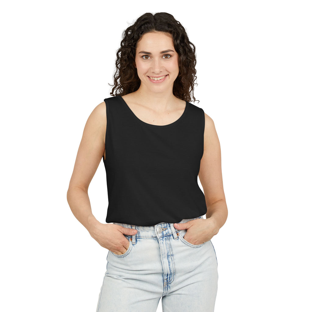 Summer Vibes Unisex Tank Top - Retro Sun Graphic