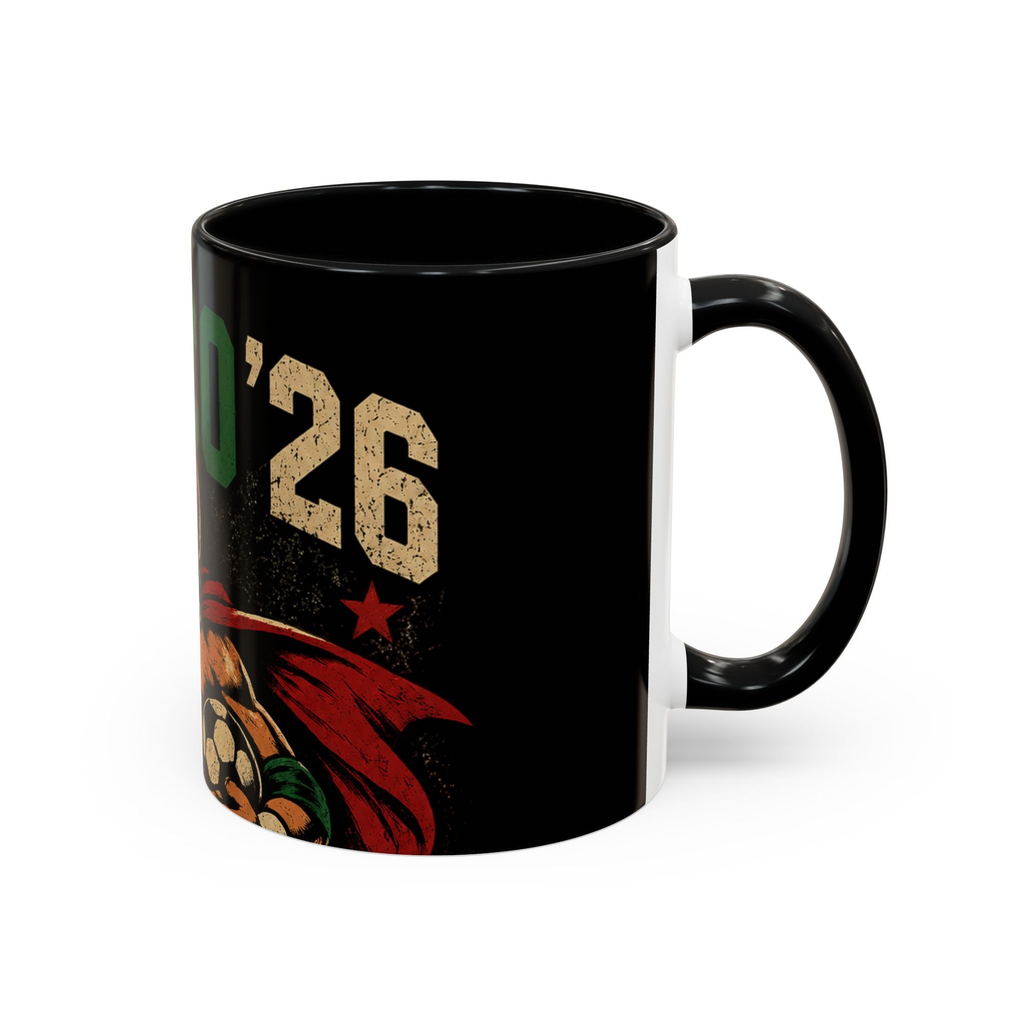 Mexico ’26 Luchador Soccer Coffee Mug