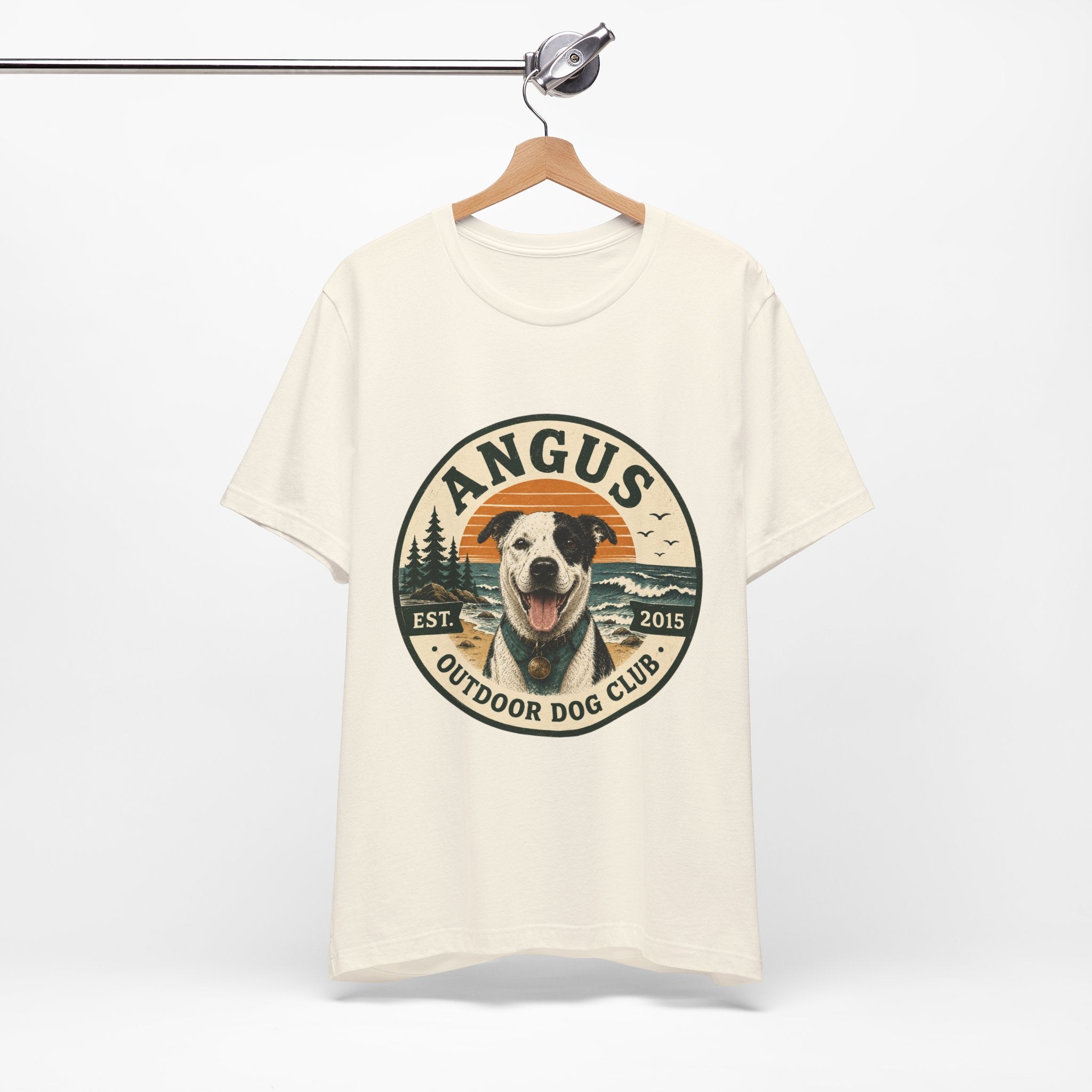 Angus Dog Photo Collage T-Shirt