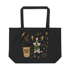 Chihuahua Coffee Tote — "Focus Fuel" Eco-Friendly Canvas Bag