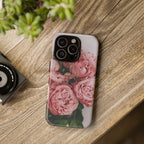 Tough Case — Pink Peonies Floral Phone Case