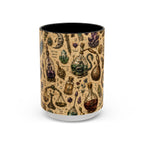 The Alchemist's Cabinet Coffee Mug — Vintage Apothecary Accent Mug (11/15 oz)