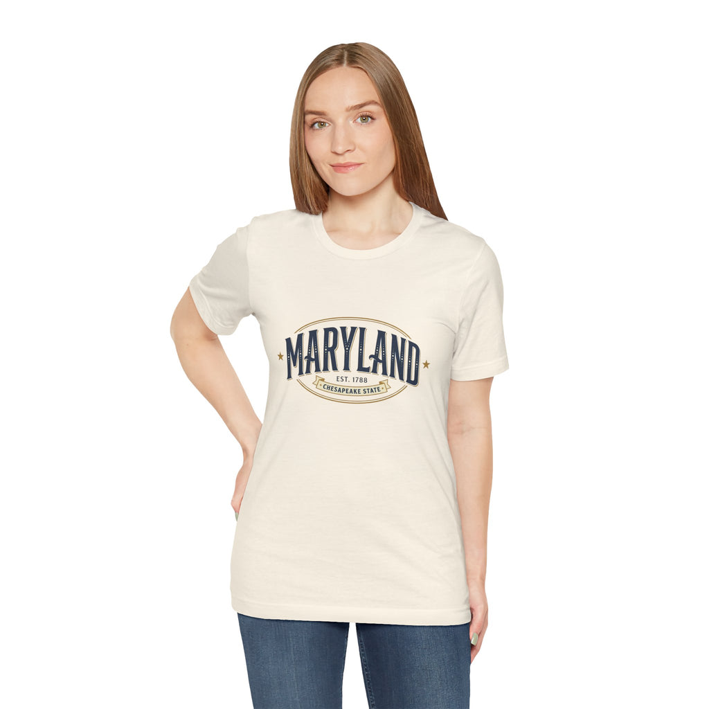 Maryland Vintage Tee – Chesapeake State Graphic T-Shirt