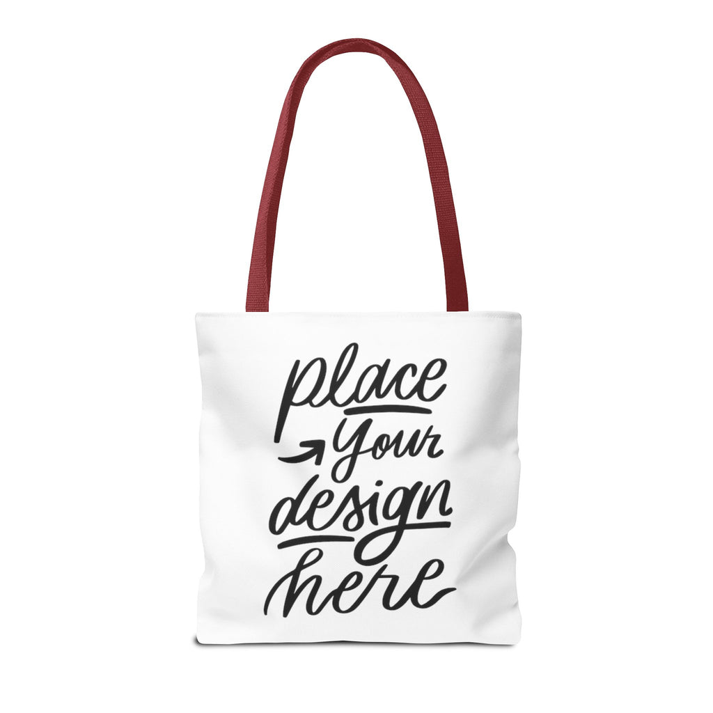 Custom Printed Tote Bag — Personalized All-Over-Print Canvas Shopper