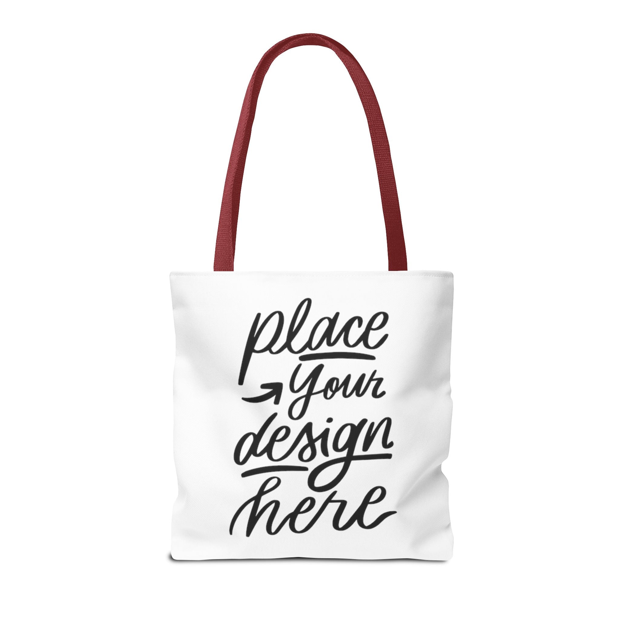 Custom Printed Tote Bag — Personalized All-Over-Print Canvas Shopper