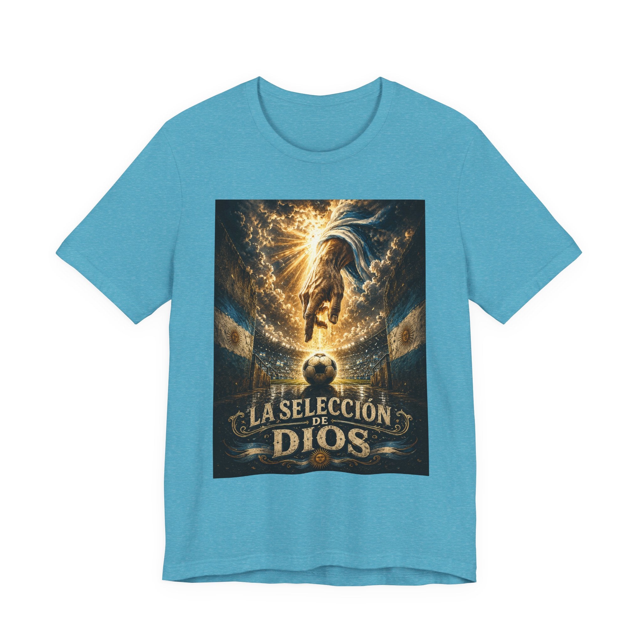 Soccer Faith T-Shirt — "La Selección de Dios" Graphic Tee