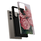 Tough Case — Pink Peonies Floral Phone Case