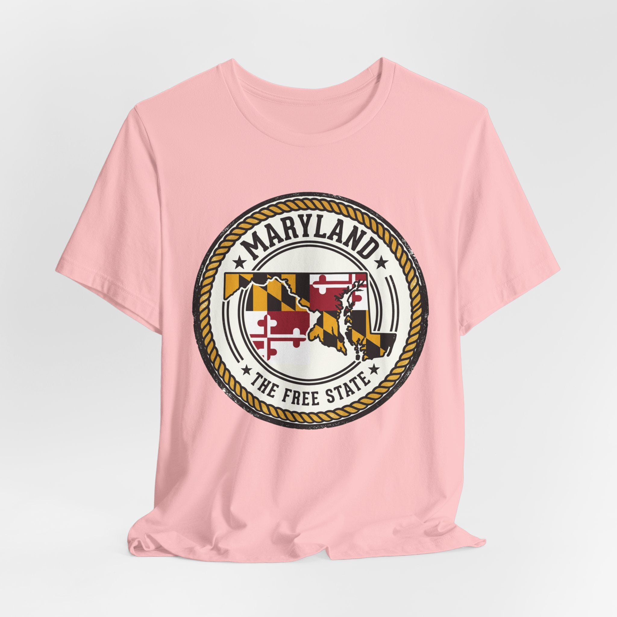 Maryland State Seal T-Shirt – The Free State Flag Emblem Tee
