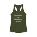 Graphic Tank — "Hyperfocus or Hyperhorny" Funny ADHD Humor Tank