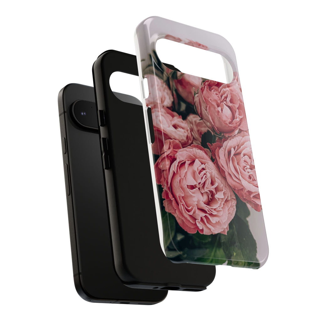 Tough Case — Pink Peonies Floral Phone Case