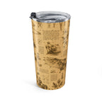 20oz Leonardo da Vinci Sketch Tumbler — Vintage Invention Travel Mug