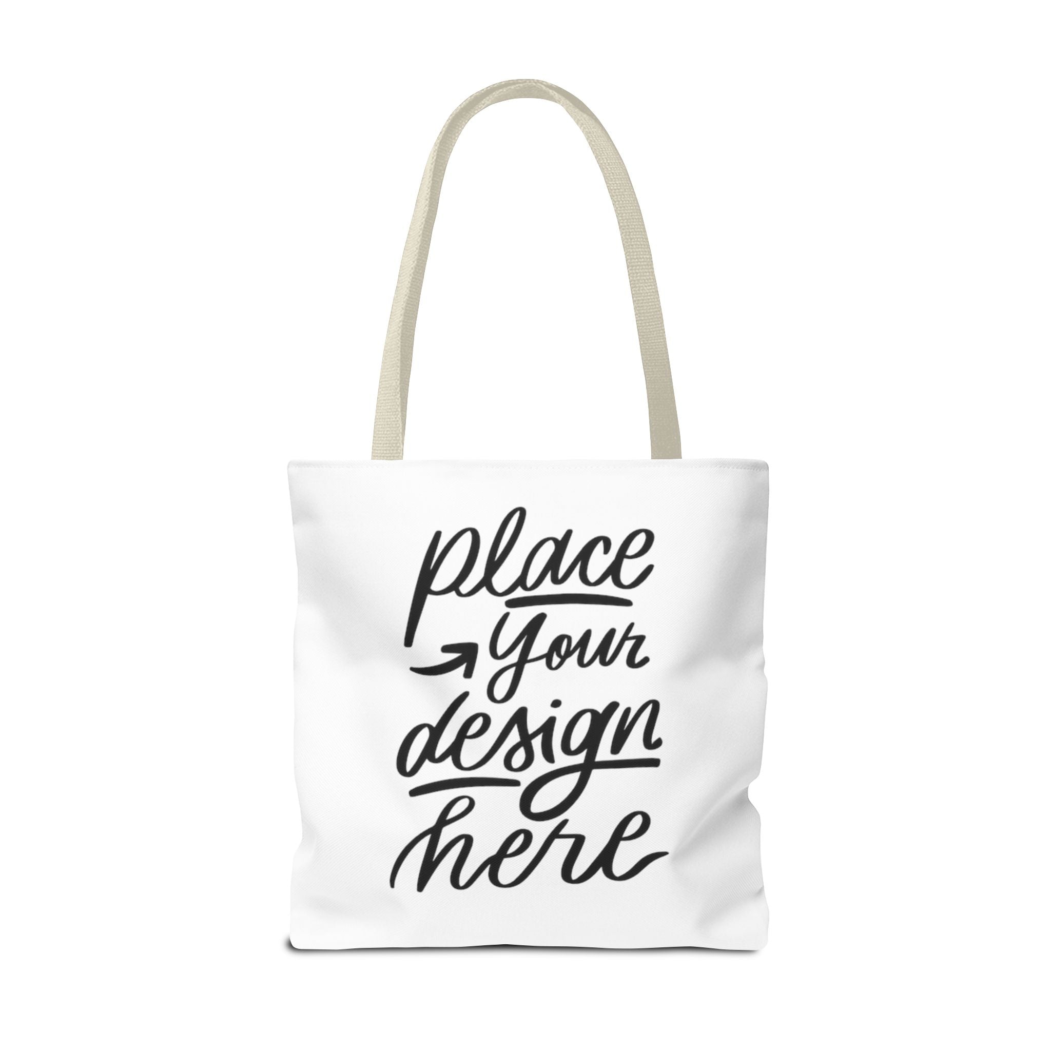Custom Printed Tote Bag — Personalized All-Over-Print Canvas Shopper