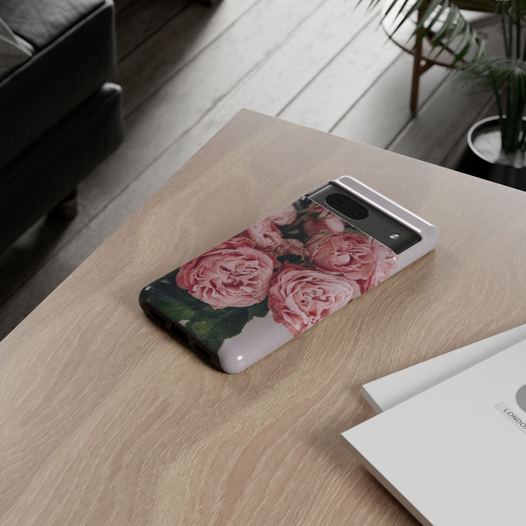 Tough Case — Pink Peonies Floral Phone Case