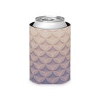 Can Cooler — Geometric Pastel Circle Pattern Neoprene Cooler