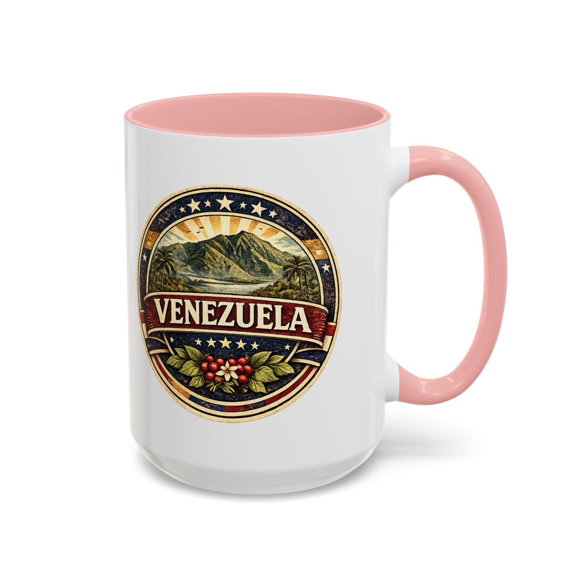 Venezuela Vintage Travel Accent Coffee Mug (11/15 oz)