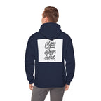 Classic Hoodie with Centered Design – 'Place Your Design Here'