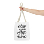 Custom Printed Tote Bag — Personalized All-Over-Print Canvas Shopper