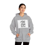 Classic Hoodie with Centered Design – 'Place Your Design Here'