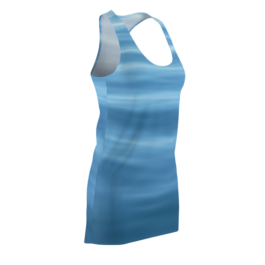 Blue Ocean Ombre Racerback Dress — Women's Beach Sundress
