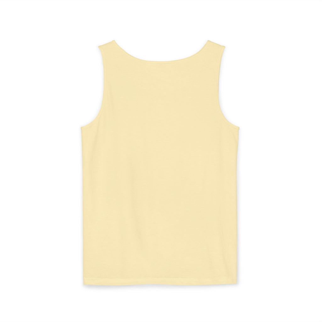 Abstract Wave Mesh Tank Top — Geometric Optical Illusion Graphic Tank