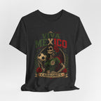 Mexico Catrina Skull T‑Shirt — Day of the Dead Mexican Soccer Tee