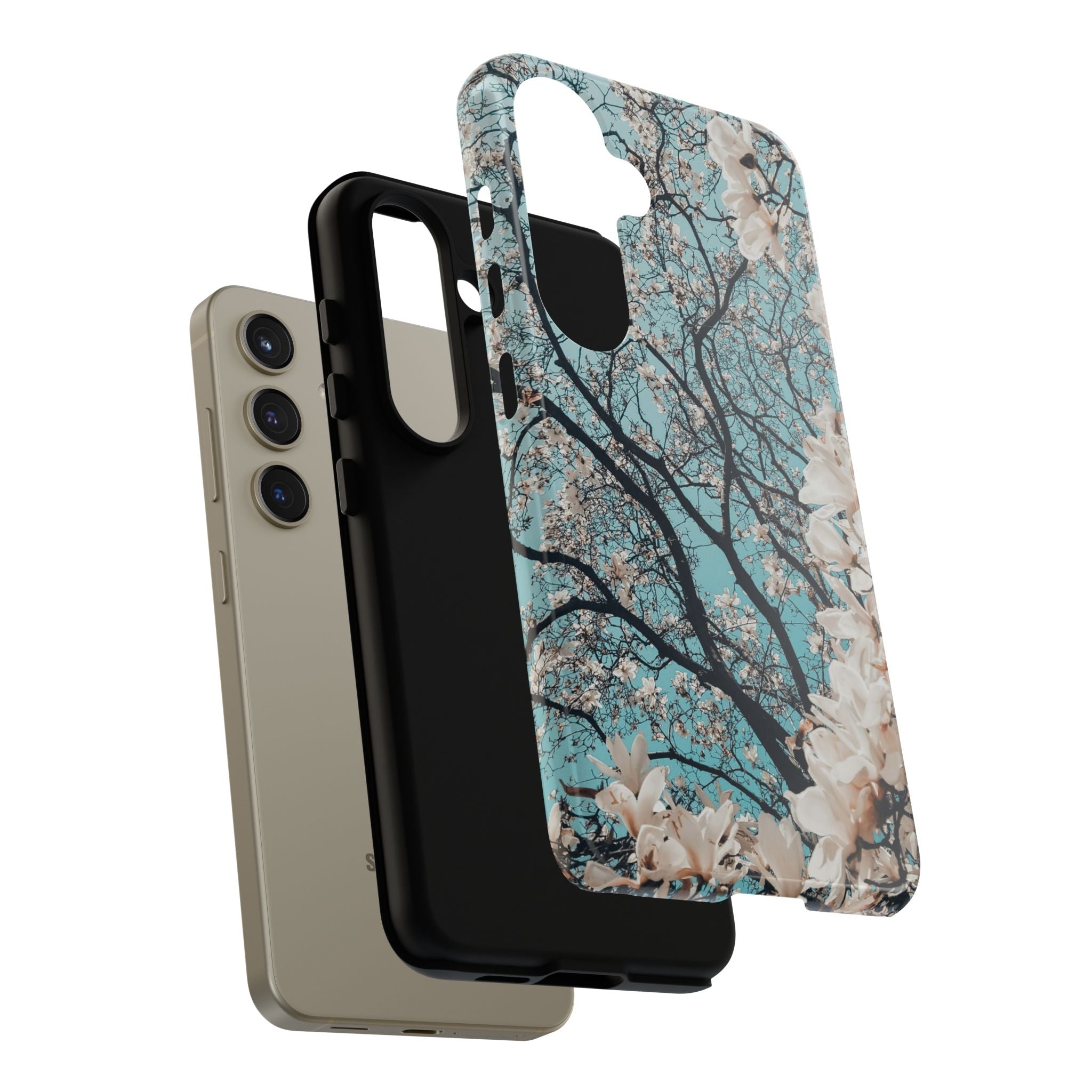 Blossom Tree Tough Phone Case — Floral Spring Protective Cover