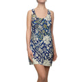 Floral Blue –Style Racerback Dress