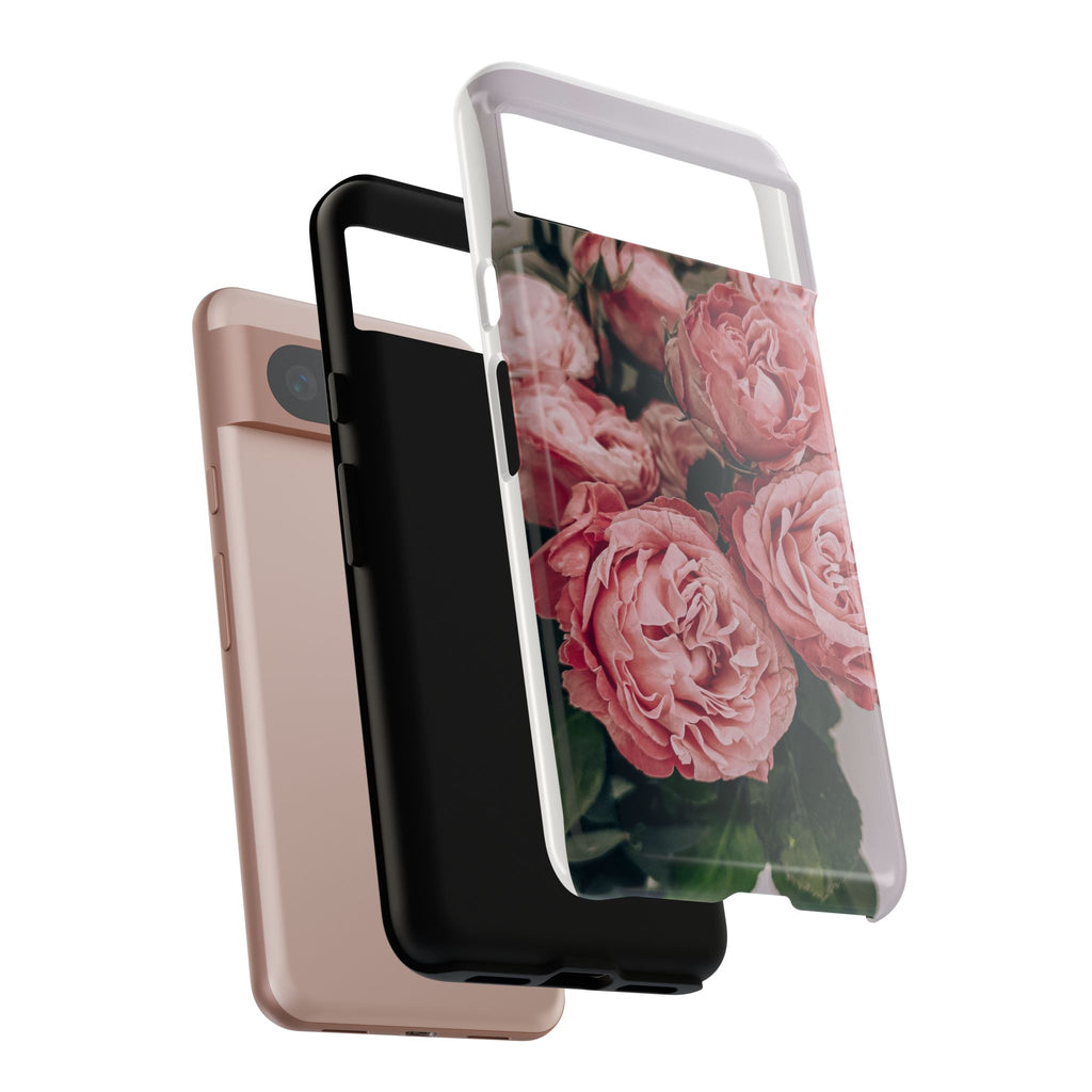 Tough Case — Pink Peonies Floral Phone Case