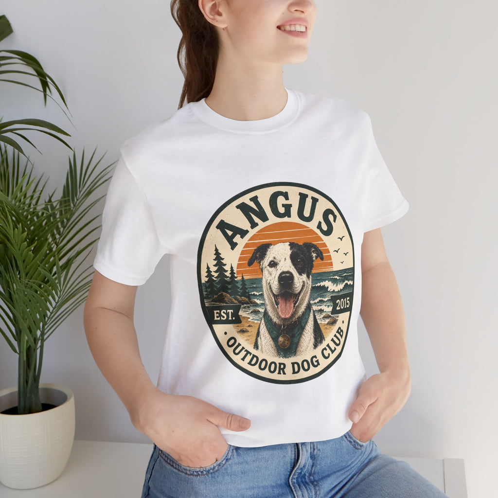 Angus Dog Photo Collage T-Shirt