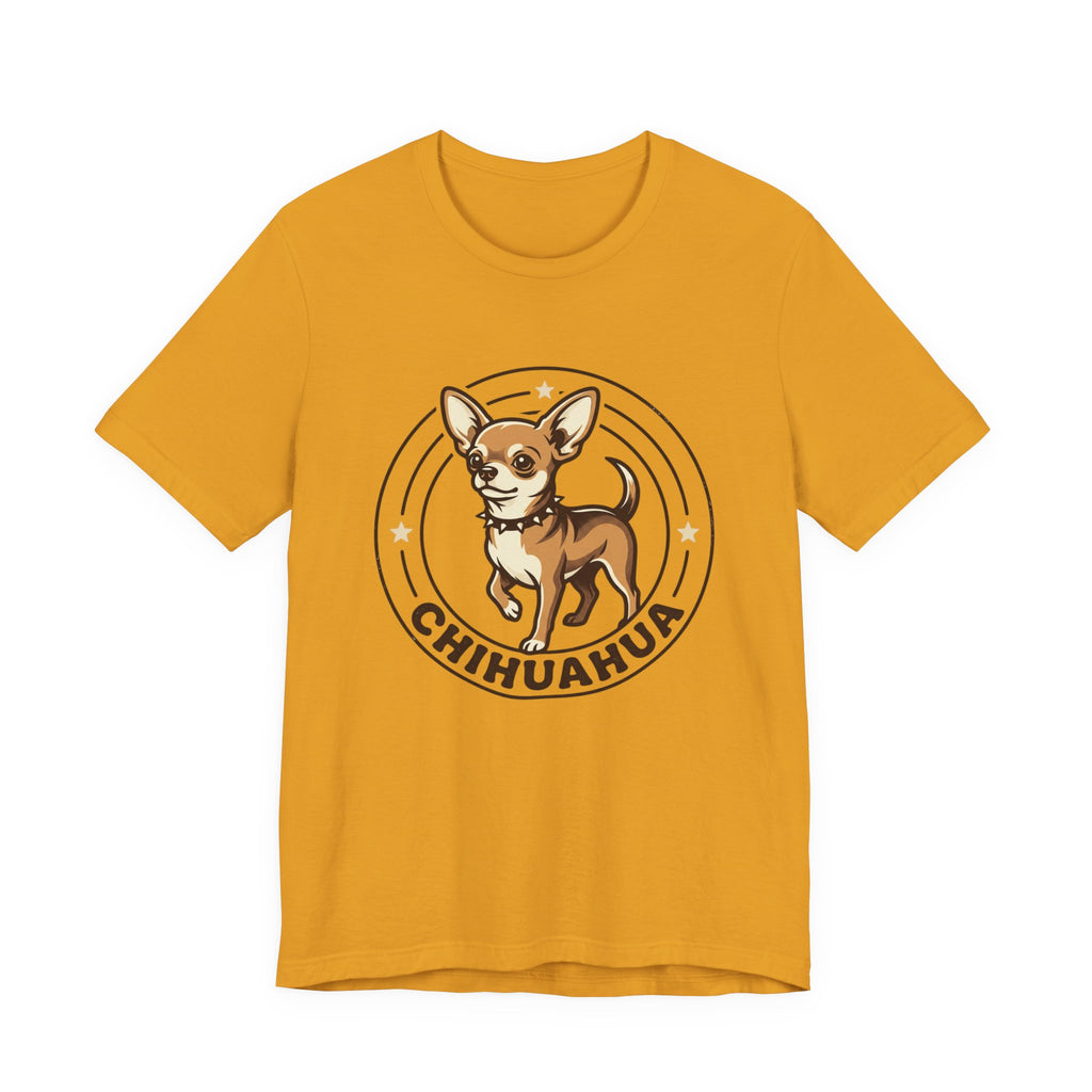 Chihuahua Graphic Tee — Cute Cartoon Dog T‑Shirt for Chihuahua Lovers