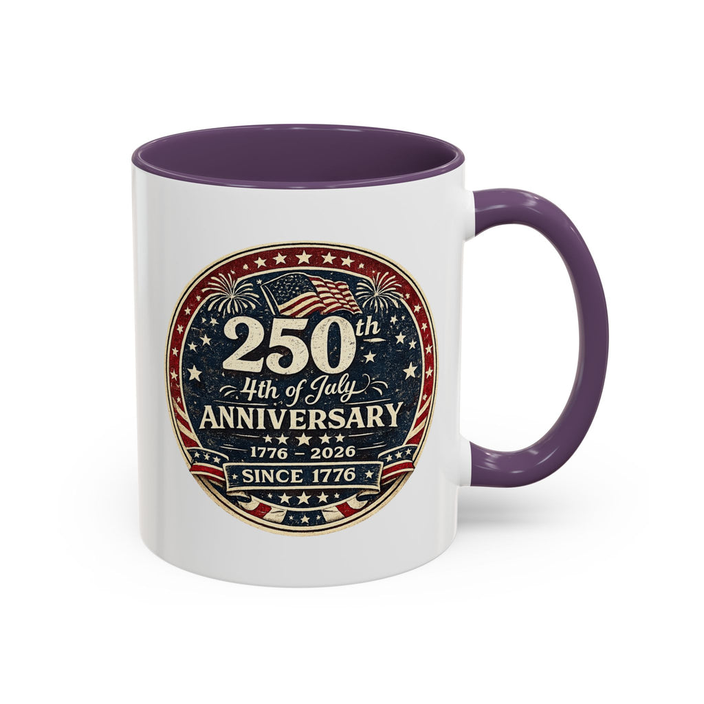 250th 4th of July Anniversary Coffee Mug