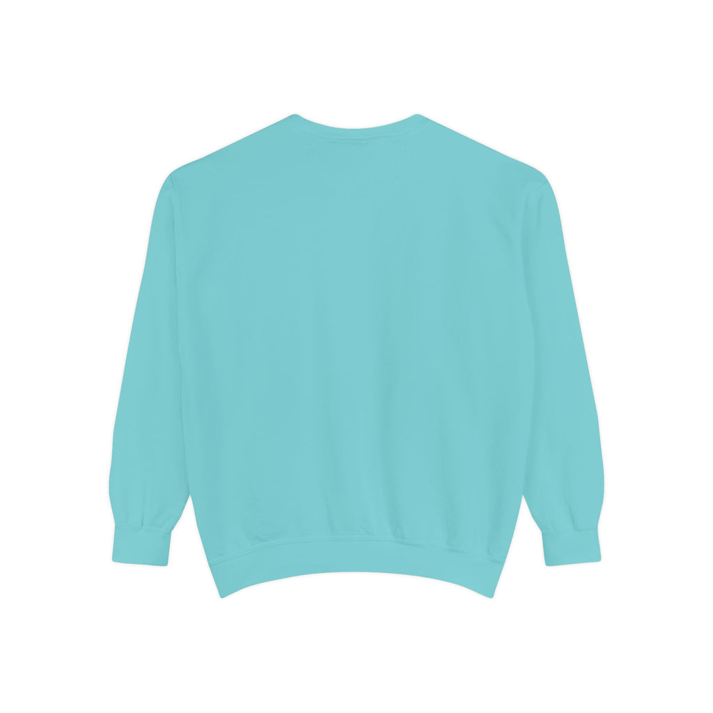 Floral Meadow Sweatshirt — Pink Cosmos Garden Crewneck