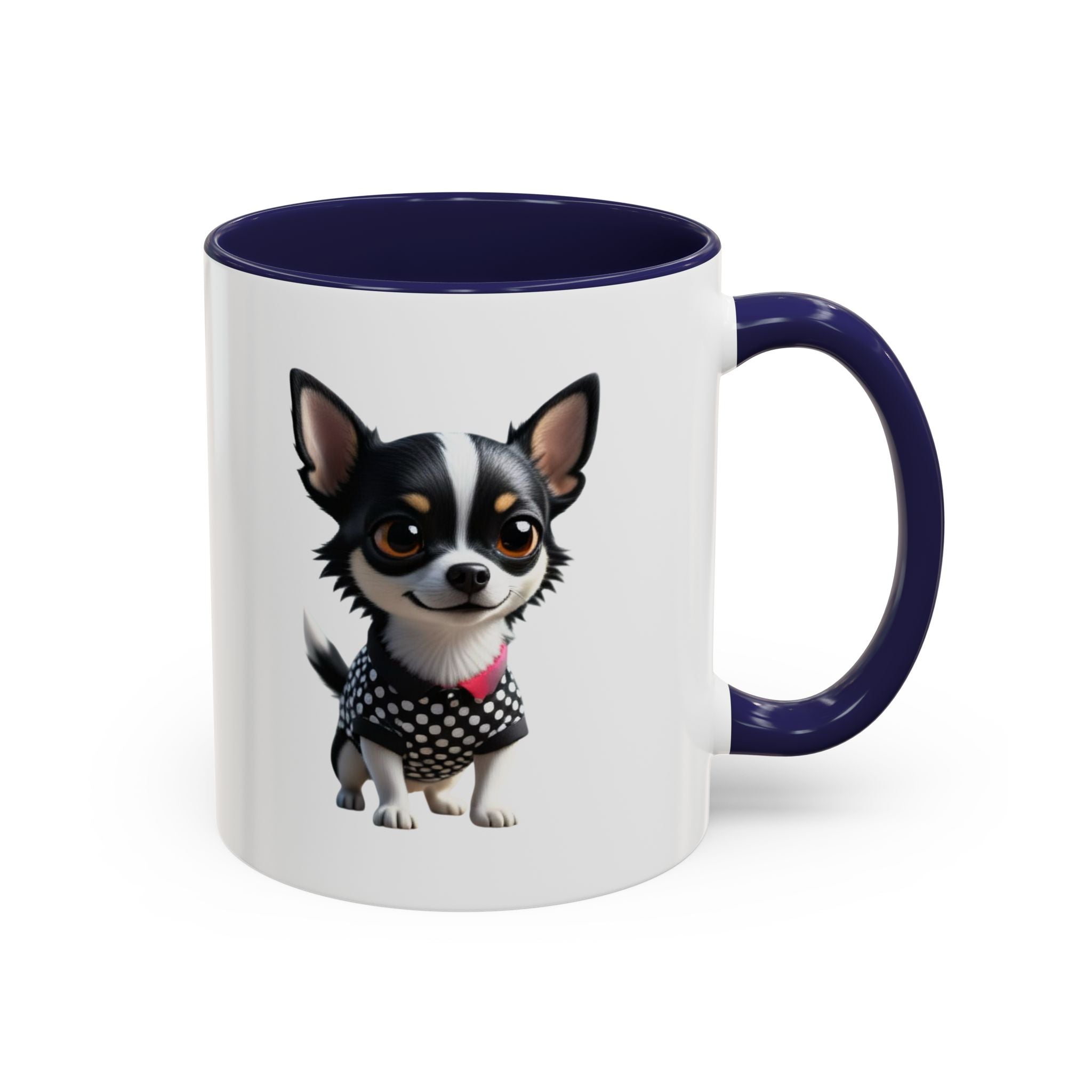 Chihuahua Dog Accent Coffee Mug – Cute Tiny Pup 11/15oz