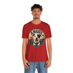 Angus Dog Tee — Retro Beach Portrait T-Shirt