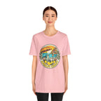 Amalfi Coast Vintage Travel Tee — Scenic Lemon & Vespa Graphic