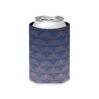 Can Cooler — Geometric Pastel Circle Pattern Neoprene Cooler