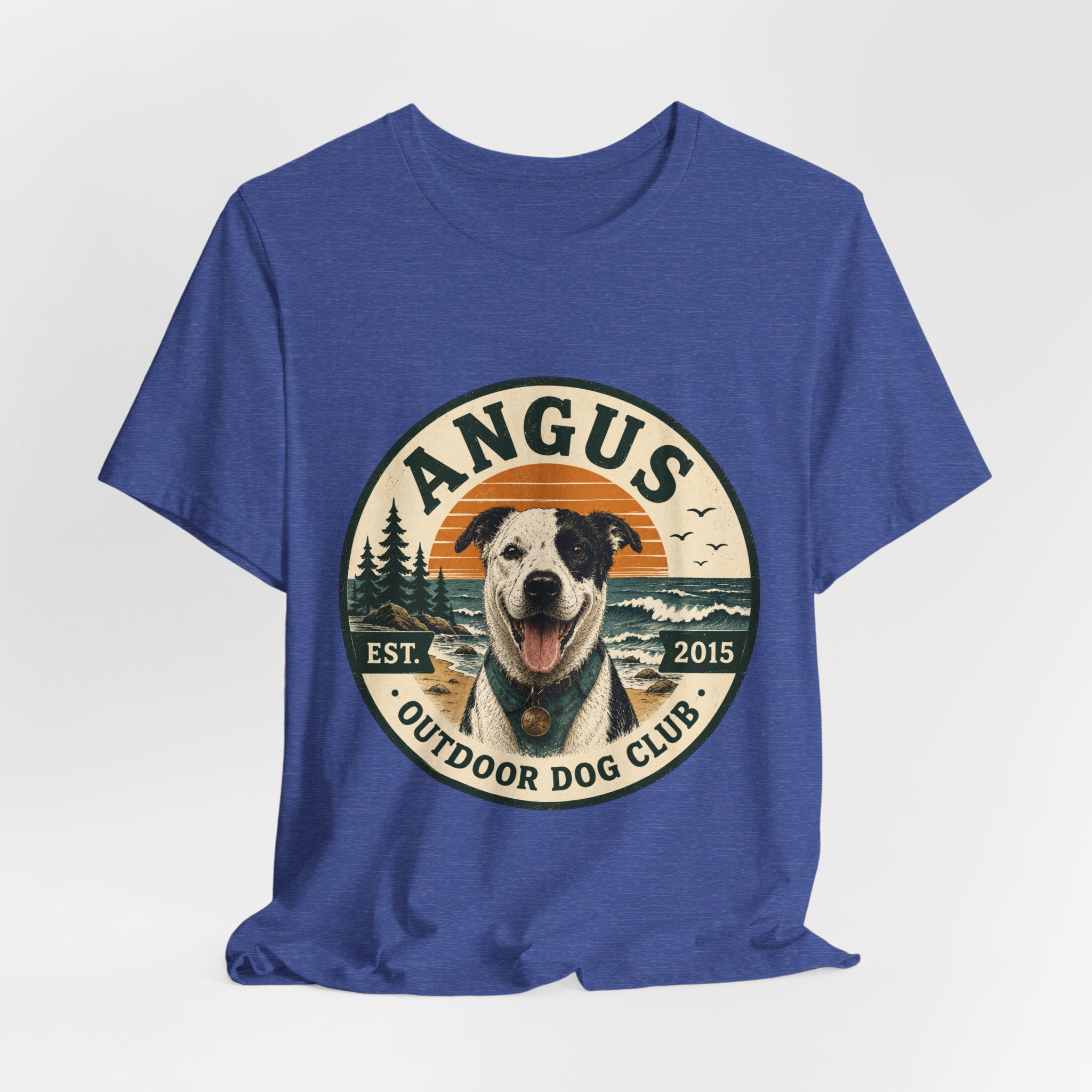 Angus Dog Photo Collage T-Shirt