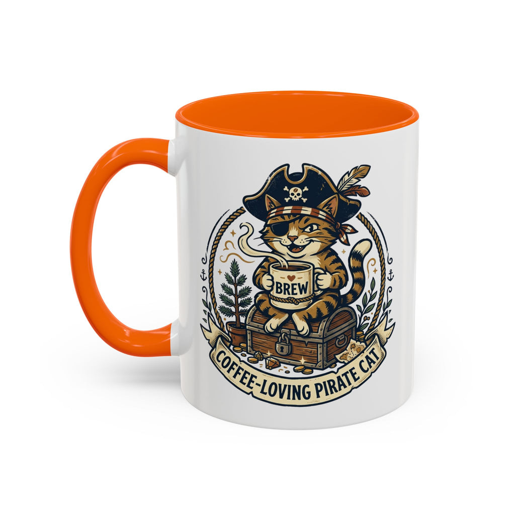 Vintage Sailor Anchor Coffee Mug — Nautical Tattoo Accent Mug (11/15oz)